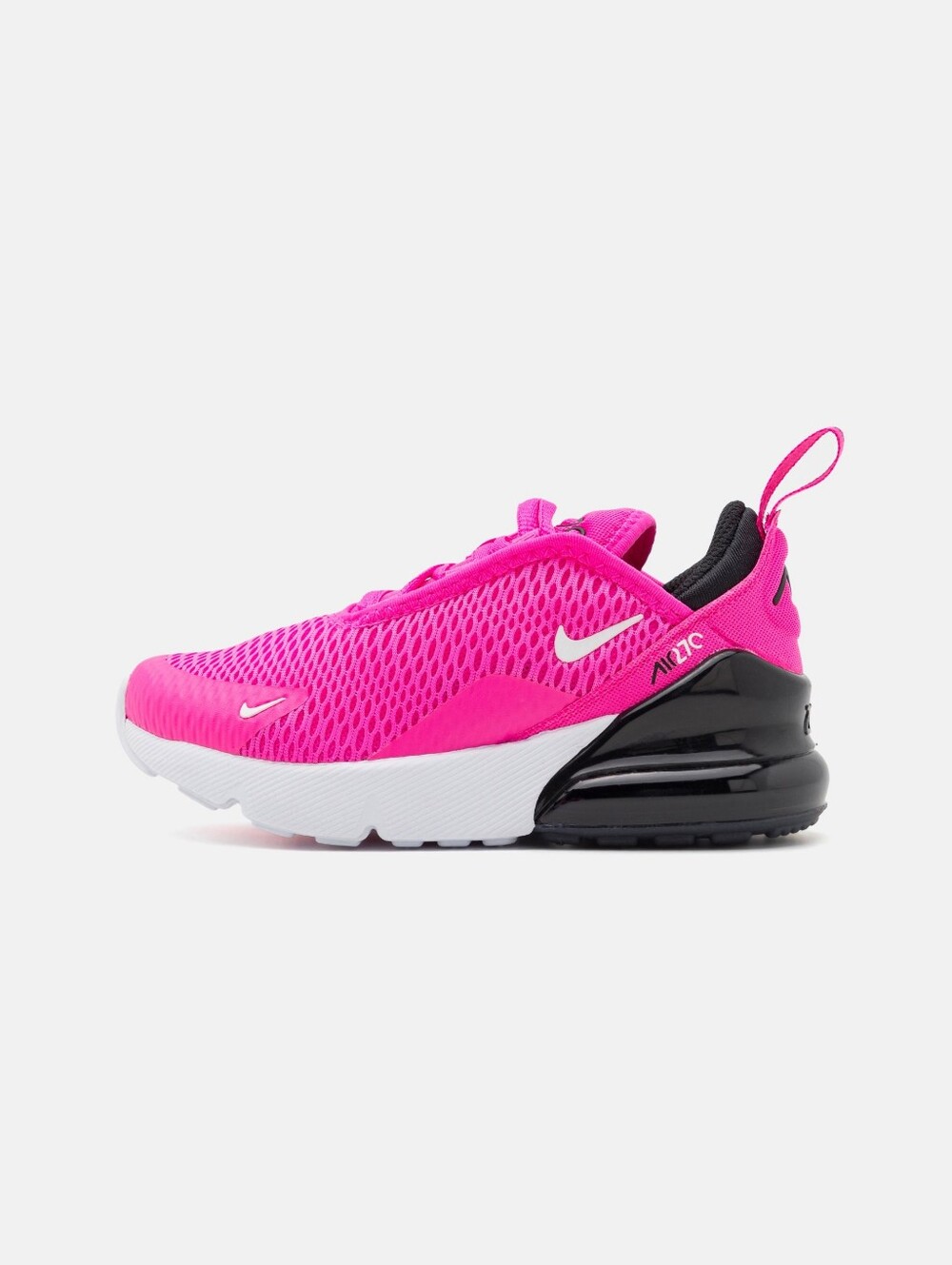 Nike Kids' Air Max 270 React Hot Pink and Black Sneakers
